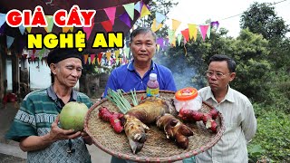 CHÂN GIÒ HEO NẤU GIẢ CẦY •  ĐẶC SẢN NGHỆ AN
