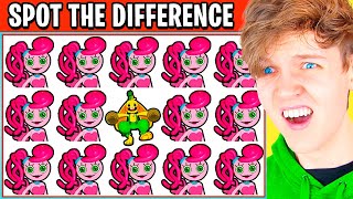 CRAZIEST SPOT THE DIFFERENCE GAMES EVER! (POPPY PLAYTIME CHAPTER 2, SONIC.EXE, BUNZO BUNNY, & MORE!)