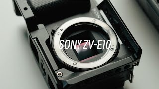 SONY ZV-E10｜A6000系列 8Bit Vlog相机推荐