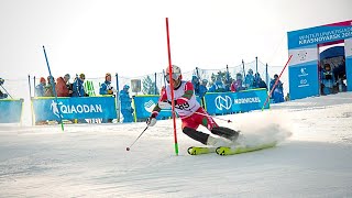 FIS Alpine World Ski Championships 2019 in Äre (Sweden) - Slalom 1st Run Qualification
