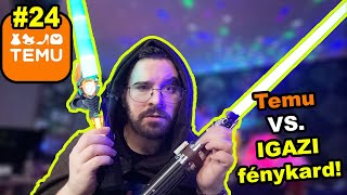 Temu vs. igazi FÉNYKARD teszt ! Olcsó vs. Drága ! | Temu Star Wars Lightsaber 23. rész