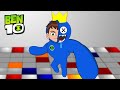 Ben 10 Blue In Rainbow Friends | Fanmade Transformation