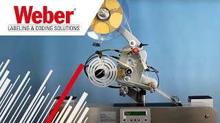 Étiqueteuse système de pose d'étiquettes : Alpha Compact | Weber Marking Systems