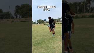 Quick Tutorial Of How To Do Neymar Rainbow Flick 🇧🇷🤯 #football #neymar #skills #shorts
