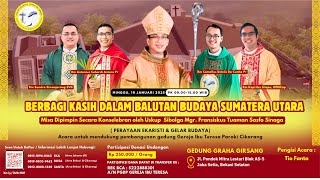 INGAT 19 JANUARI 2025  BERBAGI KASIH DALAM BALUTAN BUDAYA SUMATERA UTARA