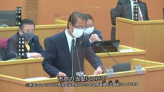 令和４年２月定例議会（第４日目３月４日）一般質問　水谷進議員（鈴鹿太志会）