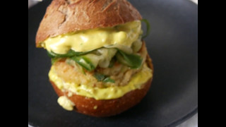 Fischburger mit Coppenrath und Wiese