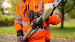 Husqvarna Telescopic Pole Saw - in Action