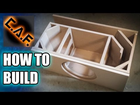 How to Build a Subwoofer Box How to Build a Subwoofer Box