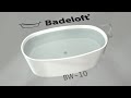 freistehende badewanne aus mineralguss bw 08