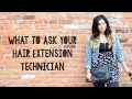 What to Ask Your Hair Extension Technician - First Time Getting Hair Extensions | Instant Beauty ♡