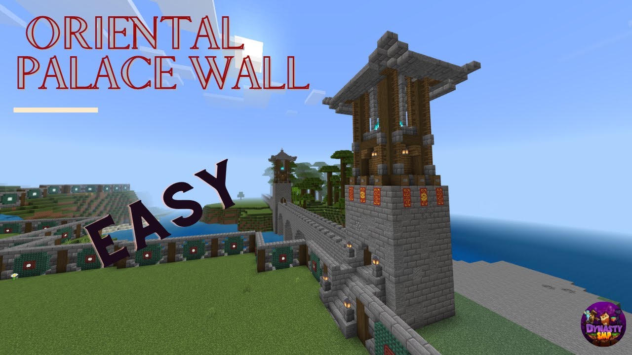 Minecraft Building Tutorial How To Build Easy Japanese Chinese Style