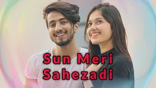 Sun Meri Shehzadi || Mr Faisu and Jannat Zubair || famous Tik Tok song 2020.