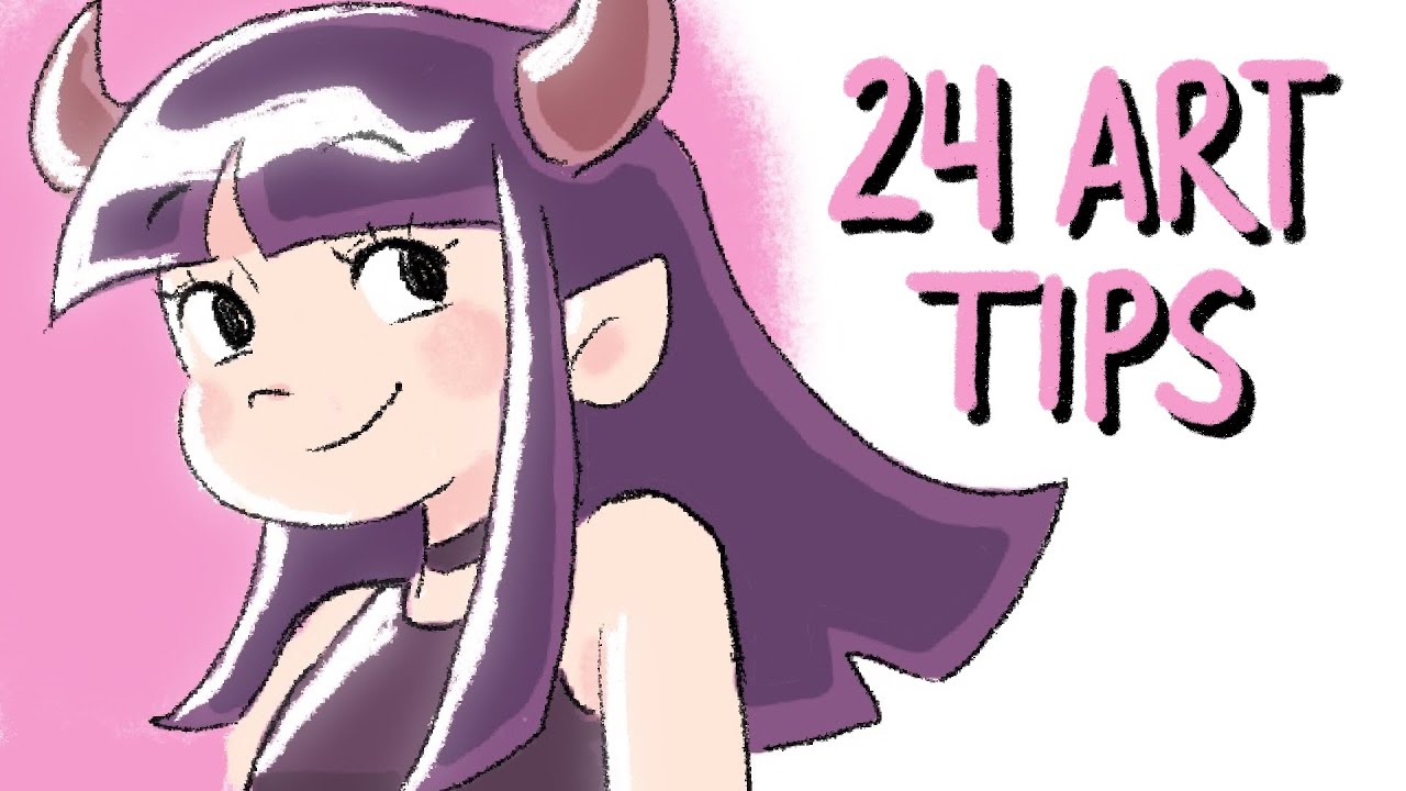 24 Art Drawing Tips Youtube
