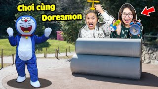 bqThanh Vlog Chơi Bảo Bối Cùng Doremon Ngoài Đời Thật Như Thế Nào ?!