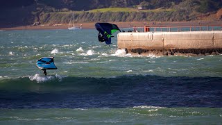 Wing Foil Surfing Fort Point