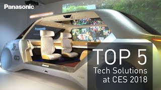 Top 5 Panasonic technologies at CES 2018