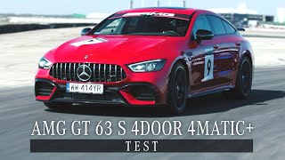 Mercedes AMG GT 63 S 4Door - test, prezentacja, jazda próbna