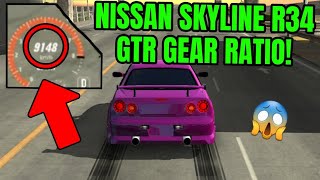 Nissan Skyline R34 Gear Ratio (2022 Update) - Car Parking Multiplayer