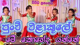 Punchi Walakule  Me Koheda Yanne | පුංචි වළාකුලේ මේ කොහේද යන්නේ @FreeDanceAcademy50