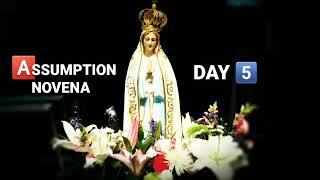 Holy Rosary (Latin) followed by Day 5 ASSUMPTION  Novena  and Chaplets of the Divine Mercy