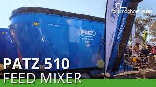 Patz releases 510 vertical mixer wagon Down Under @ FarmFest 2017