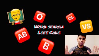Word Search LeetCode (2019) - Coding Interview Question (depth first search)
