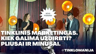 Tinklinis marketingas. Kiek galima uždirbti? Pliusai ir minusai.