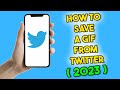 How to Save a GIF from Twitter (2023)