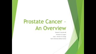 Prostate Cancer – An Overview
