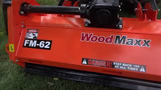 WoodMaxx FM-62, 62" PTO flail mower
