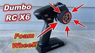 Dumbo RC X6 Foam wheel upgrade!