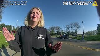Kathrine D Holder (Cox) Failed Sobriety Test
