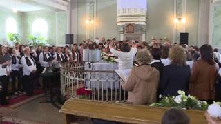 Kárpátaljai református kórusok közös éneke (Kárpátaljai Református Kórusok Találkozója 2016)