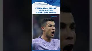 Cristiano Ronaldo Diolok-olok Fans Al Nassr, CR7 Diteriaki Nama Messi saat Jalan Keluar Lapangan