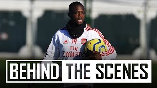 Passing drills & skills | Behind the scenes at Arsenal training centre