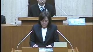 平成30年第7回栗東市議会定例会　個人質問　2番 野々村照美議員(12月13日)