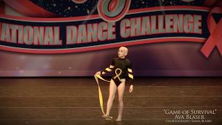 '''GAME OF SURVIVAL'' -Ava blaser || Emma blaser choreography || Imagine Dance Challenge