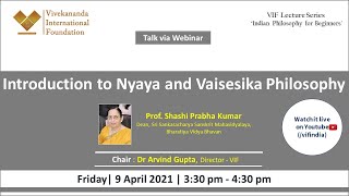 Talk on Introduction to Nyaya and Vaisesika Philosophy