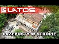 Zbrojenie stropu, orurowanie i przepusty pod instalację wentylacji i elektrykę.