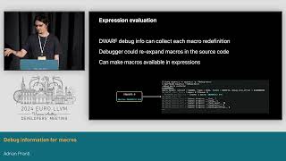 2024 EuroLLVM - Debug information for macros