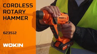 WOKIN 20V Cordless Rotary Hammer SDS-Plus Rotary Hammer Drill