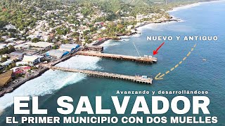 EL NUEVO MUELLE EN LA LIBERTAD, #elsalvador, ASI VA LA CONSTRUCCION 2023