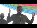 RAILA ODINGA GIVES PRESIDENT UHURU NAKURU CITY'S HISTORY!!