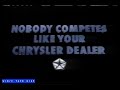 chrysler canada commercial compilation 1989