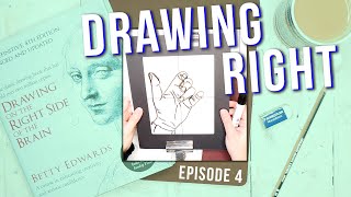Drawing Hands & Perceiving Edges - Drawing on the Right Side of the Brain - ep4