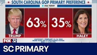 Trump takes lead as South Carolina primary gets underway