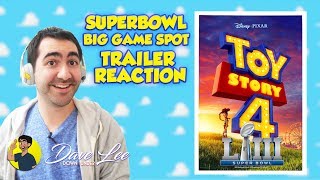 TOY STORY 4 - Superbowl Big Game Ad Trailer Reaction