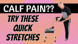 Calf Pain During Or After Walking/Running? 5 Quick Stretches At Home Remedies To Stop It.