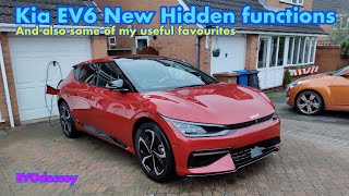 Kia EV6 New Hidden functions and some of my favourites